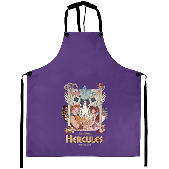 Disney Hercules Aprons, Retro Hercules 1997 Aprons, Magic Kingdom Aprons