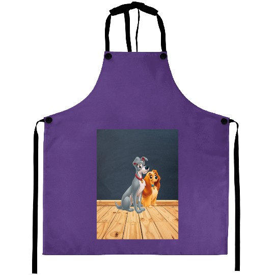 Lady and the Tramp Luggage Cover, Disney Dogs Luggage Cover Aprons