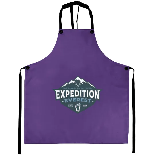 Expedition Everest Aprons, Disney Everest, Disney's Animal Kingdom, Disney Vacation Aprons, Disney Yeti