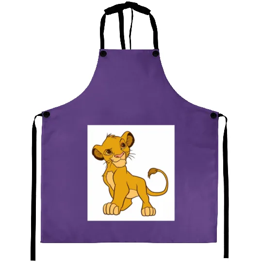 Proud Simba Disney TShirt Aprons