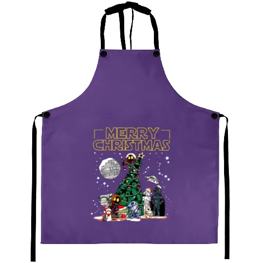 Star Wars Christmas Aprons, Star Wars Disney  Aprons