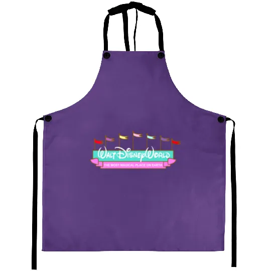Disney Embroidered Crewneck Aprons