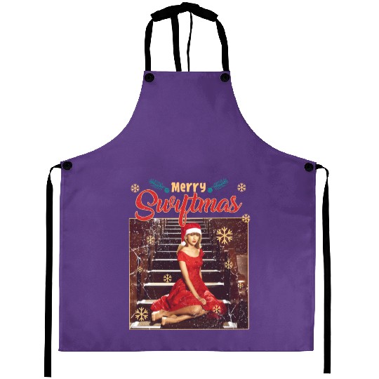 Discover Merry Swiftmas Taylor Christmas Aprons