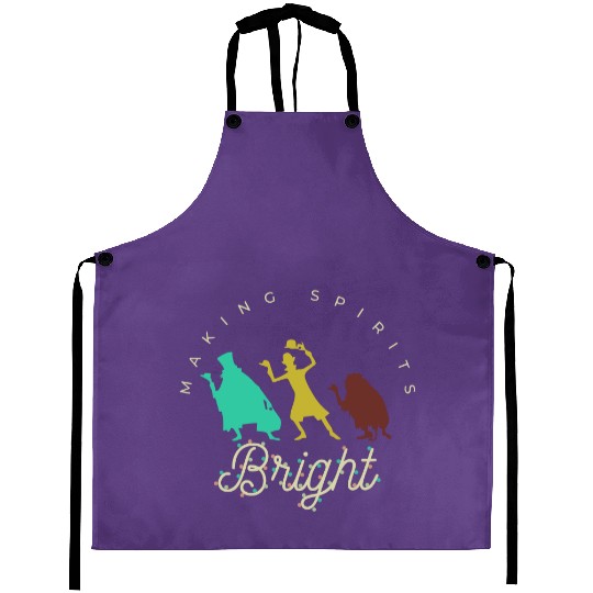 Making Spirits Bright Disney Christmas Aprons, Haunted Mansion