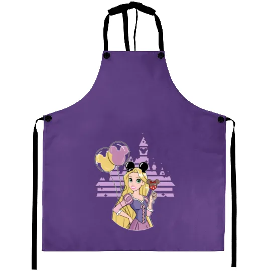 Rapunzel Aprons, Disney Castle Aprons, Rapunzel Tangled Aprons, Disney World Aprons