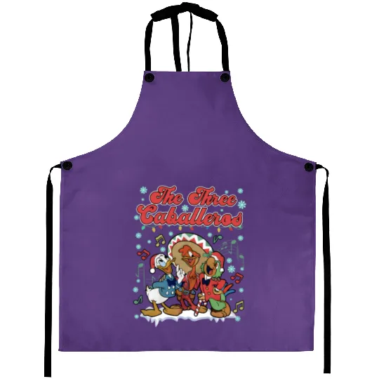 Disney The Three Caballeros Aprons,Three Caballeros Christmas