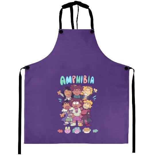 Disney Amphibia Aprons All Characters Unisex Aprons Adult Aprons Kid Aprons, Disney Aprons, Magic Kingdom Aprons idea, Disney gift Aprons