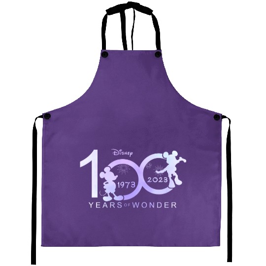 Disney 100 Years Of Wonder Aprons, 100 Year Anniversary, Disney 100th Aprons