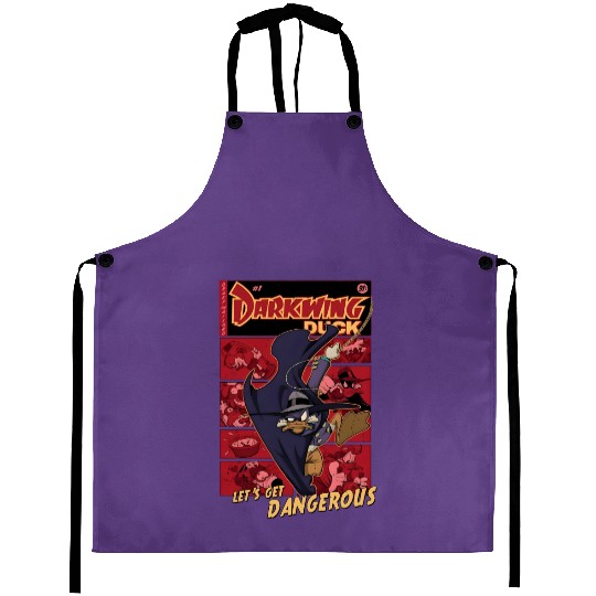 The Darkwing Duck Let's Get Dangerous Disney Aprons / Vintage Ducktales Aprons / Magic Kingdom / Disney World Disneyland Family