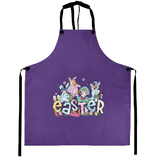 Winnie The Pooh Easter Aprons, Disney Easter Aprons, Pooh Easter Aprons