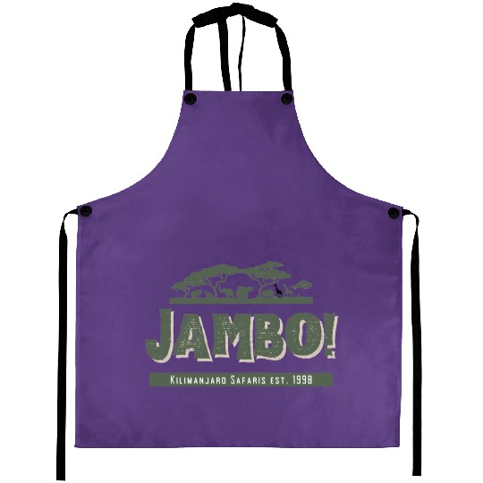 Jambo! Kilimanjaro Safaris - Animal Kingdom Disney - Aprons
