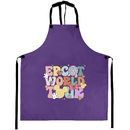 Epcot World Tour Aprons, Disney Epcot World Tour Aprons