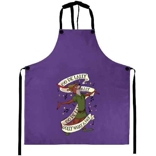 Robin Hood Aprons, Oo De Lally Aprons, Disney Aprons