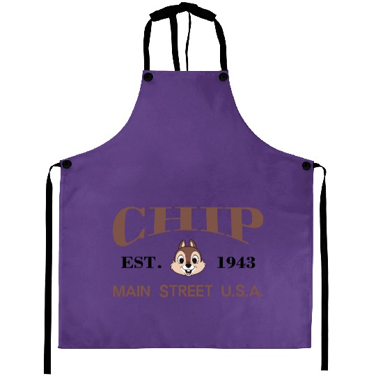Disney Chip Embroidered Aprons