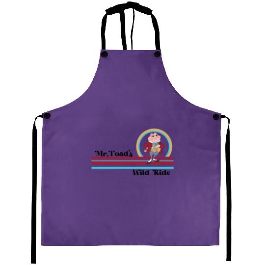 Disney Retro Mr. Toad's Wild Ride Aprons / Disney Mr. Toad Aprons