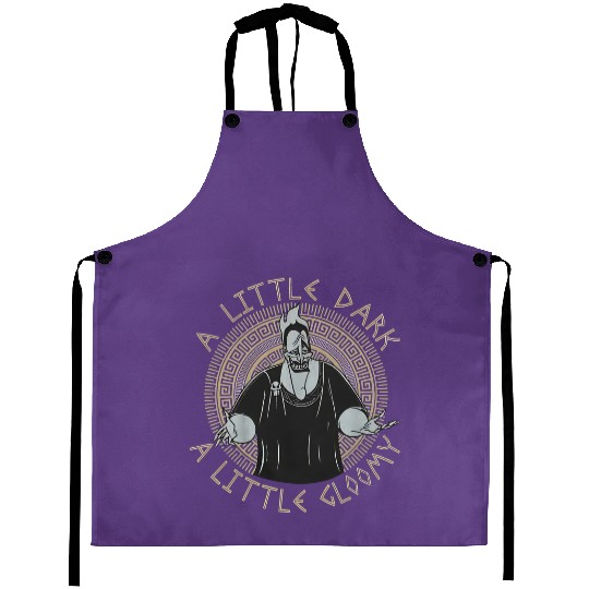 Funny Disney Hercules Villains Hades Quotes Retro Aprons