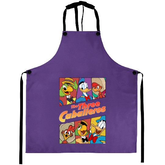 Disney The Three Caballeros All Characters Retro Aprons, Animal Kingdom