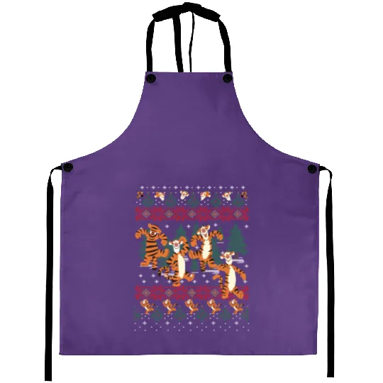 Disney Winnie The Pooh Tigger Christmas Aprons