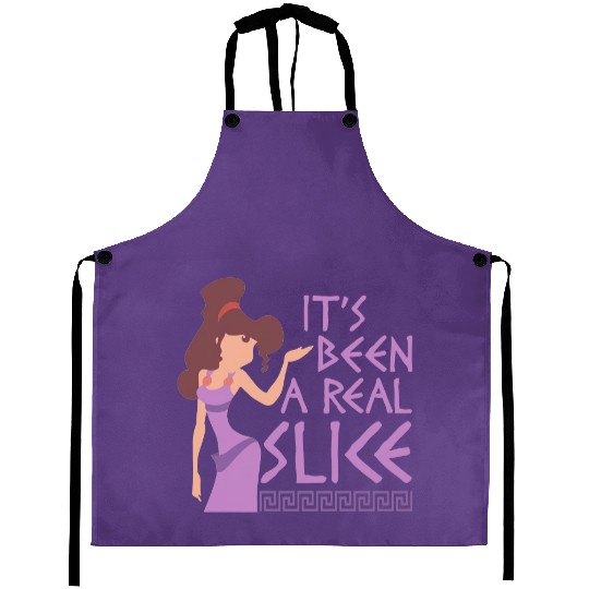 It's Been A Real Slice Aprons Aprons, Disney Megara Hercules Aprons