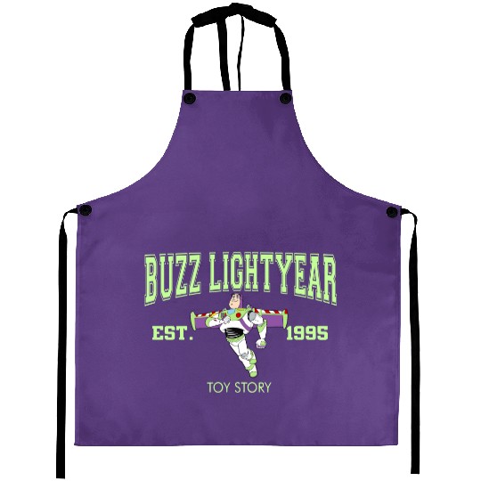 Retro Toy Story Buzz Lightyear  Aprons, Disney Toy Story Group Aprons