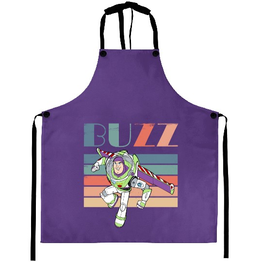 Retro Toy Story Buzz Lightyear  Aprons, Disney Toy Story Crew Aprons