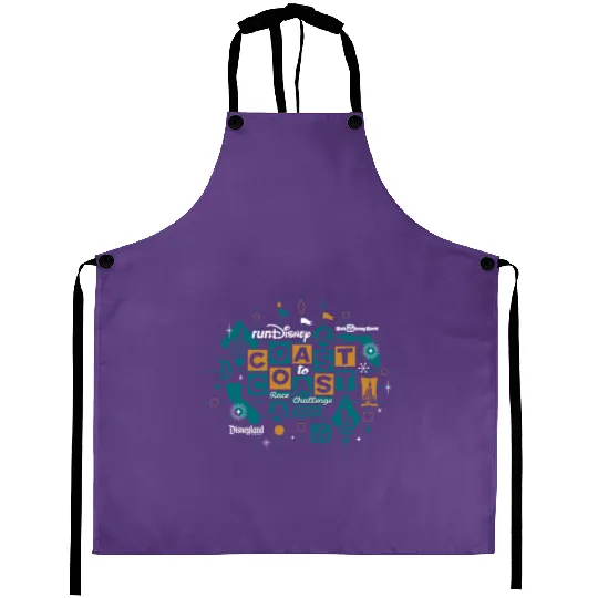 runDisney Coast To Coast Race Challenge Aprons / Disneyland Running / Marathon Weekend 2024 Aprons
