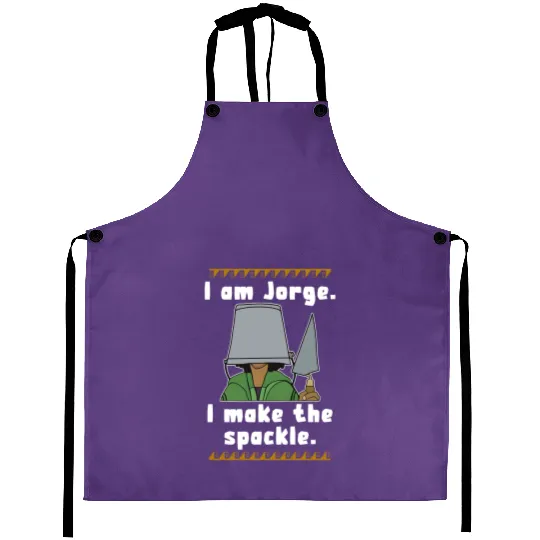 Disney Encanto I'm Jorge I Make The Spackle Aprons, Disney Bruno Madrigal Hernando Jorge Aprons