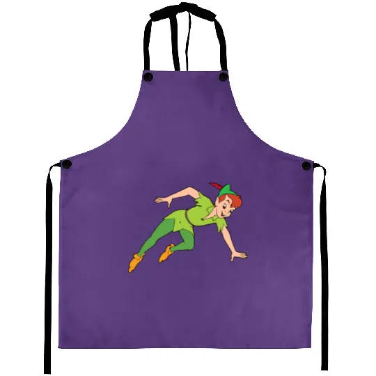 Peter Pan Disney Aprons, Lost Boys Aprons, Cute Peter Pan Aprons, Peter Pan Fan Gift