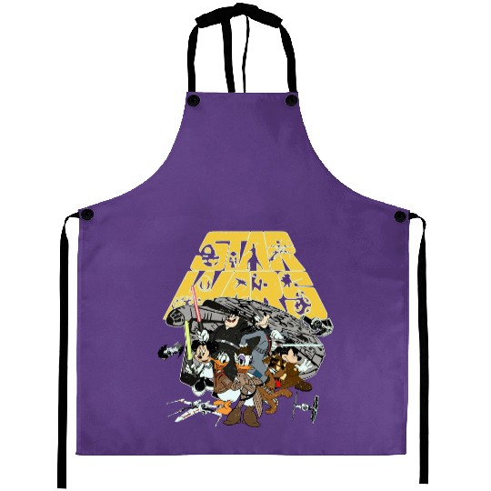 Vintage Disney Star Wars Aprons,