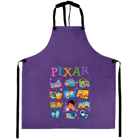 BM Disney Pixar  Aprons, Pixar Movie Aprons, Disney Aprons