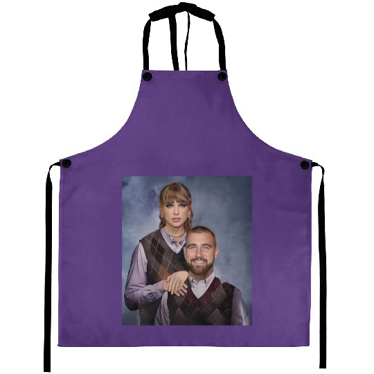 Discover Travis Kelce & Taylor Vintage Aprons, Travis Kelce Aprons, Taylor Aprons