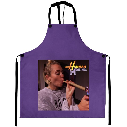 Vintage Hannah Montana Aprons, Disney Hannah Montana Logo