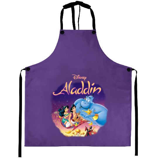 Disney Aladdin Jasmine Princess Jafar Abu Genie Aprons