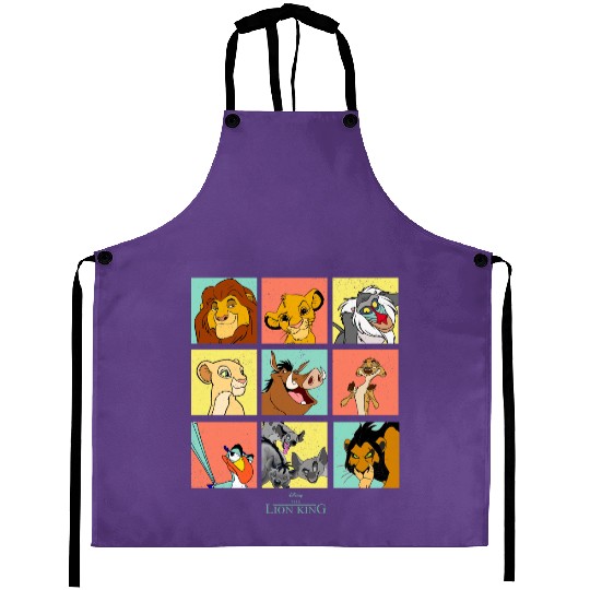 Disney Lion King Simba And Friends Aprons, Disney The Lion King Aprons
