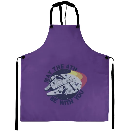 Galaxy Edge Aprons, Disney Star Wars Day Aprons, May The Fourth Be With You Aprons