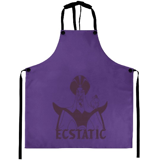 Disney Aladdin Jafar Lago Ecstatic Look Graphic Aprons
