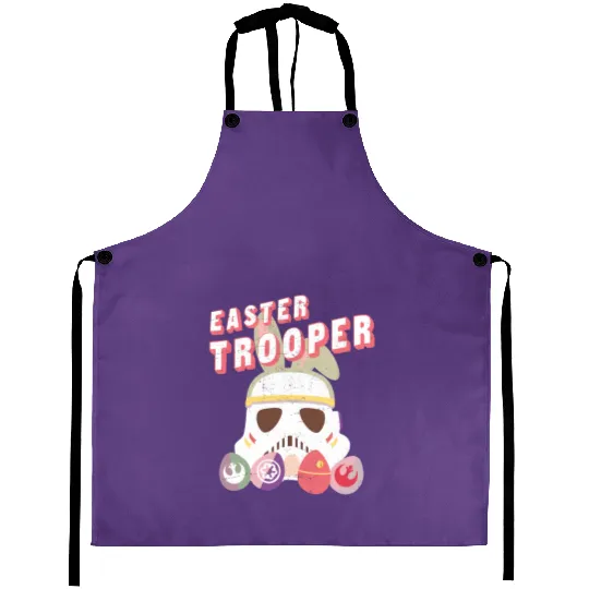 Star Wars Easter Stormtrooper Disney Easter Aprons, Family Easter Aprons, Easter Bunny Aprons, Easter Egg Aprons