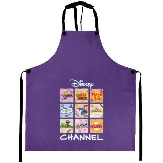 Disney Channel Nite Aprons, Disneyland Aprons