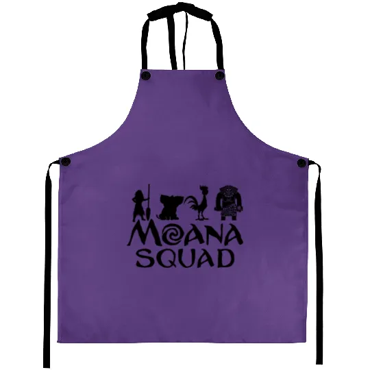 Moana Squad Aprons; Moana Fan Aprons; Maui, Pua, Hei Hei Pullover; Moana Movie Gift; Moana Disney Sweater; Family; Hoody; Jersey; (T295)