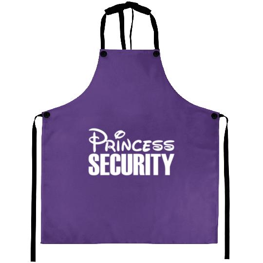 Disney Princess Security Disney Aprons, Disney Dad Aprons