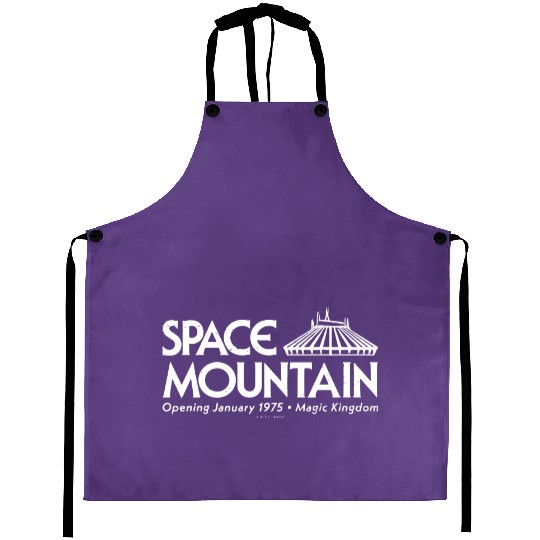 East Coast Space Mountain (White) - Theme Park Series - Disney - Aprons