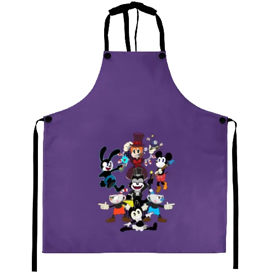 Disney Oswald the Lucky Rabbit Aprons, Oswald mickey Aprons