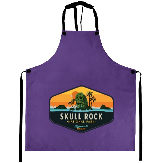 Skull Rock National Park Aprons, Disney Peter Pan Aprons