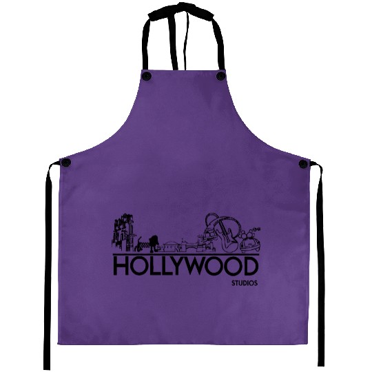 Hollywood Studios Skyline Unisex Aprons/Matching Park Aprons/Disney Trip Aprons/Hollywood Studios Aprons