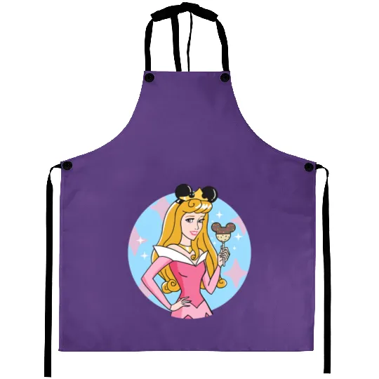 Sleeping Beauty Aprons, Disney Aurora Aprons, Sleeping Beauty Aprons