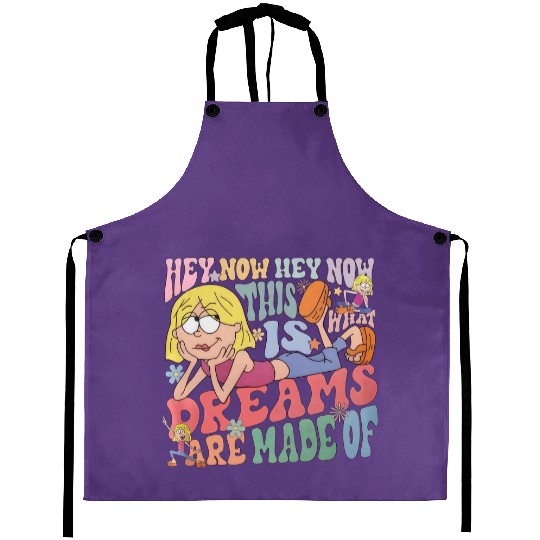 Disney Cute Lizzie McGuire Color Aprons, This Is What Dreams Are Made Of Retro Unisex Aprons