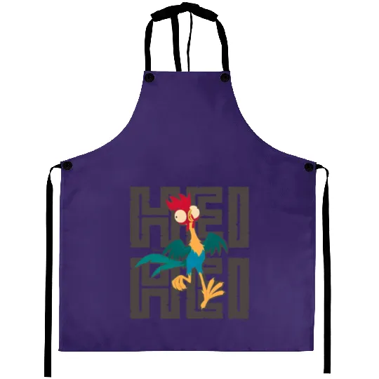 Disney Hei Hei Aprons, Disney Rooster Aprons, Funny Hei Hei Aprons, Moana Hei Hei Aprons, Disney Vacation Aprons