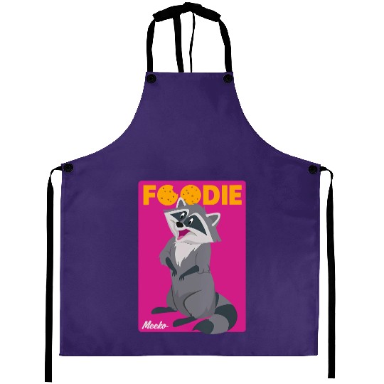 Disney Pocahontas Funny Meeko Raccoon Foodie Aprons