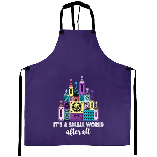 It's A Small World After All Aprons, Small World Aprons, Disneyland Aprons, Disney World Aprons