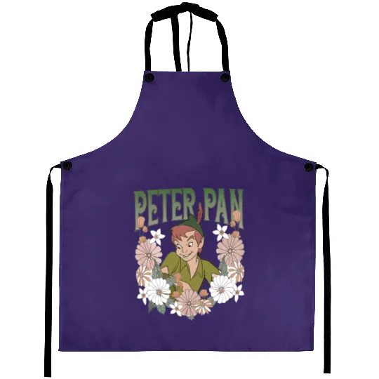 Disney Peter Pan Characters Aprons, Vintage Disney Peter Pan Aprons